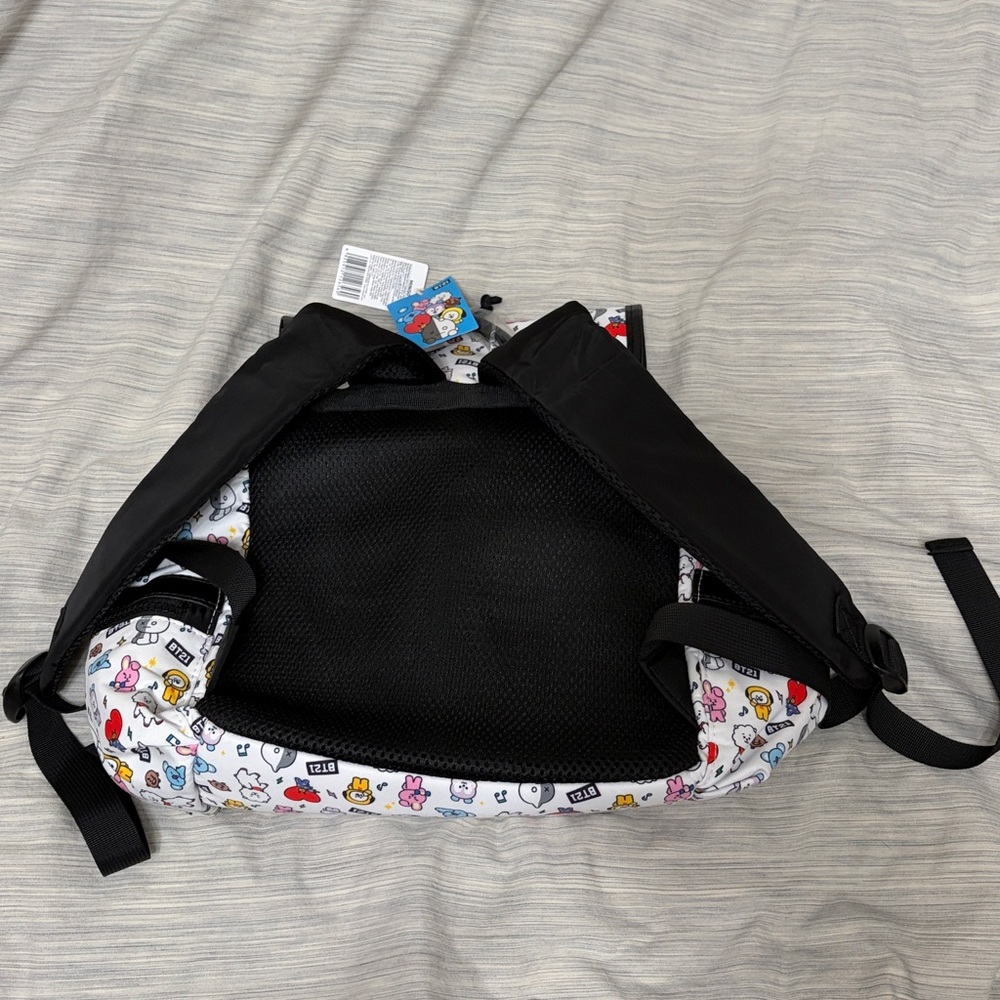 NEW BT21 Character Print Backpack - Picture 12 of 13